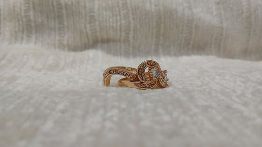 Infinity Spiral Ring