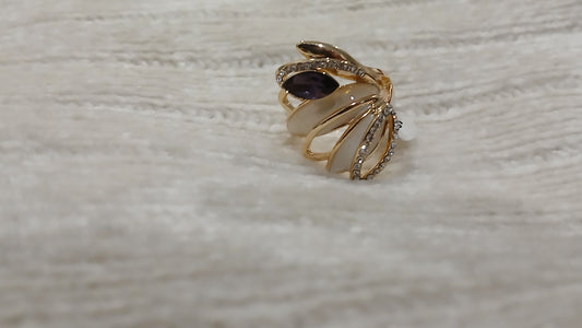 Eclipse Petal Ring