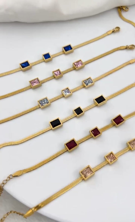 Gemstone Bracelet: Luxe Edition